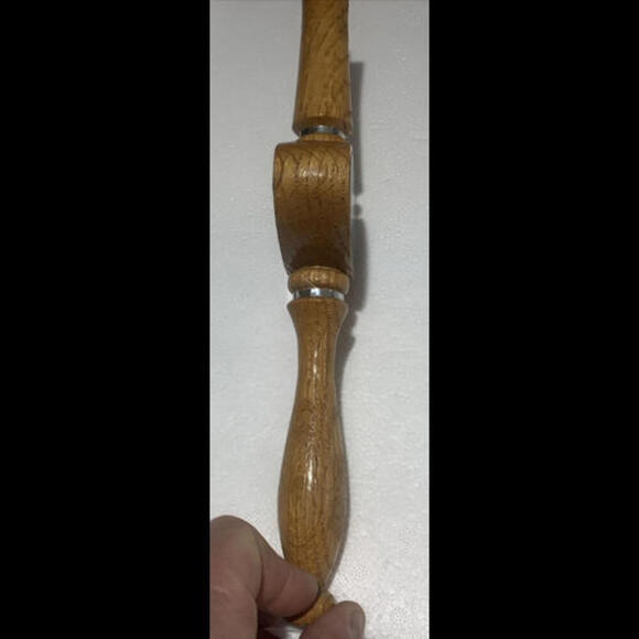 Vintage Tapmarker Genesee Light Beer Wooden Beer Tap Handle Rare​​​​ - Picture 4 of 6